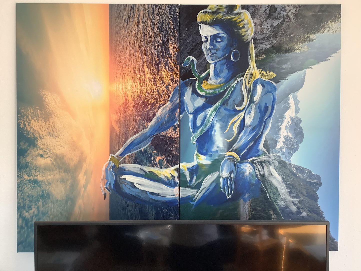 Shiva (Diptychon) - 150cm x 115cm