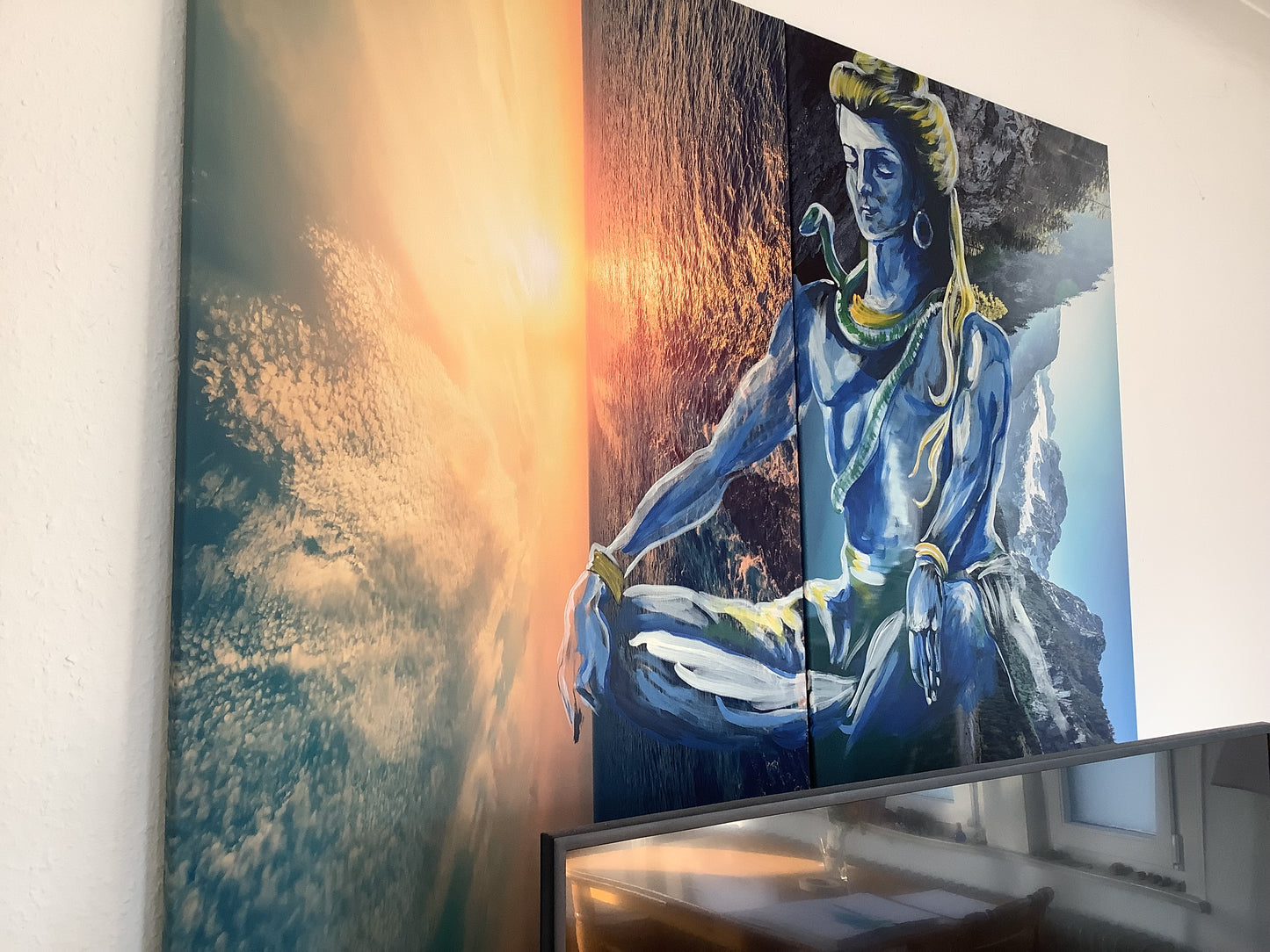 Shiva (Diptychon) - 150cm x 115cm