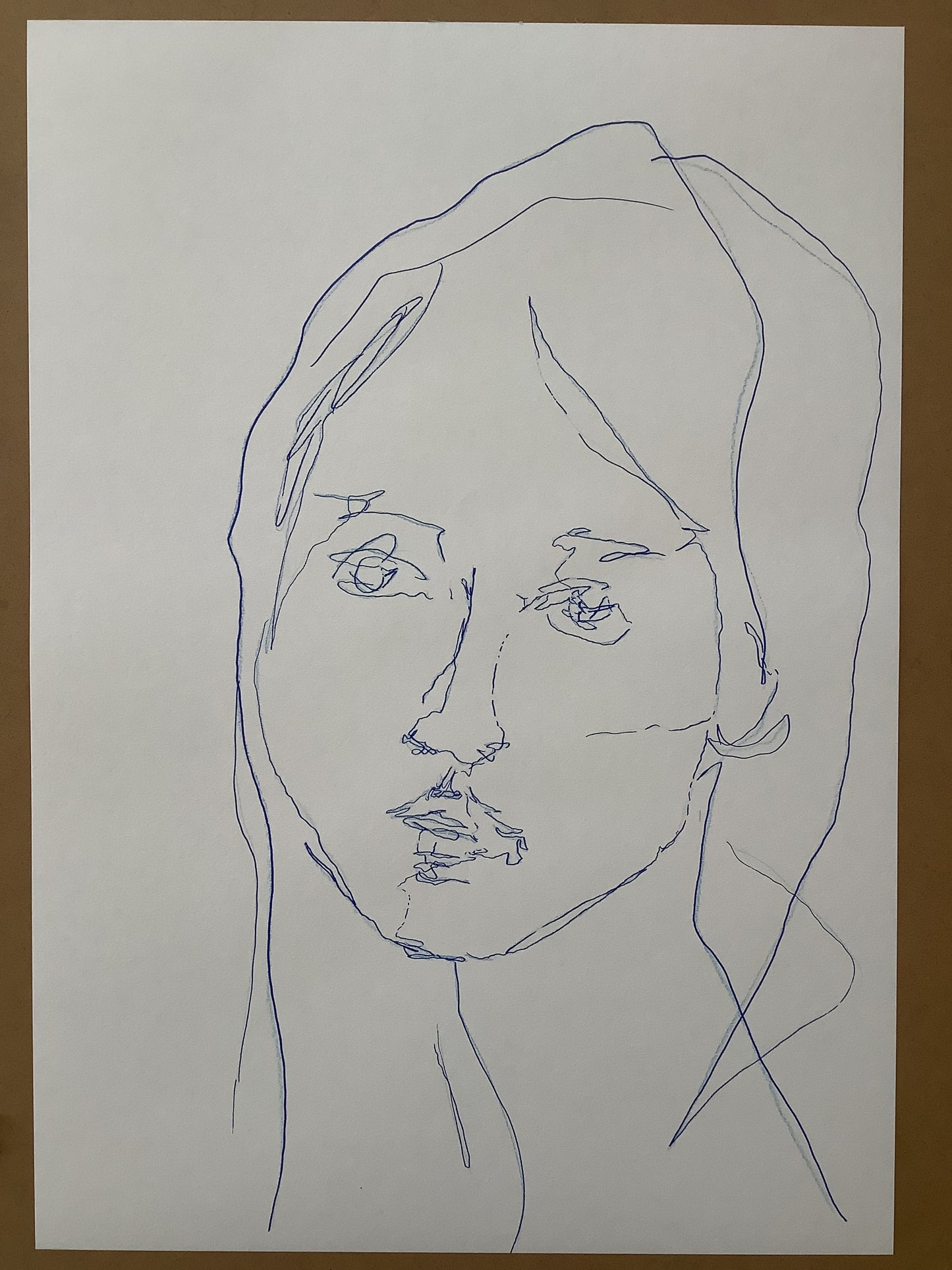 Amable Noir Nr.9 - Portrait - 59cm x 42cm
