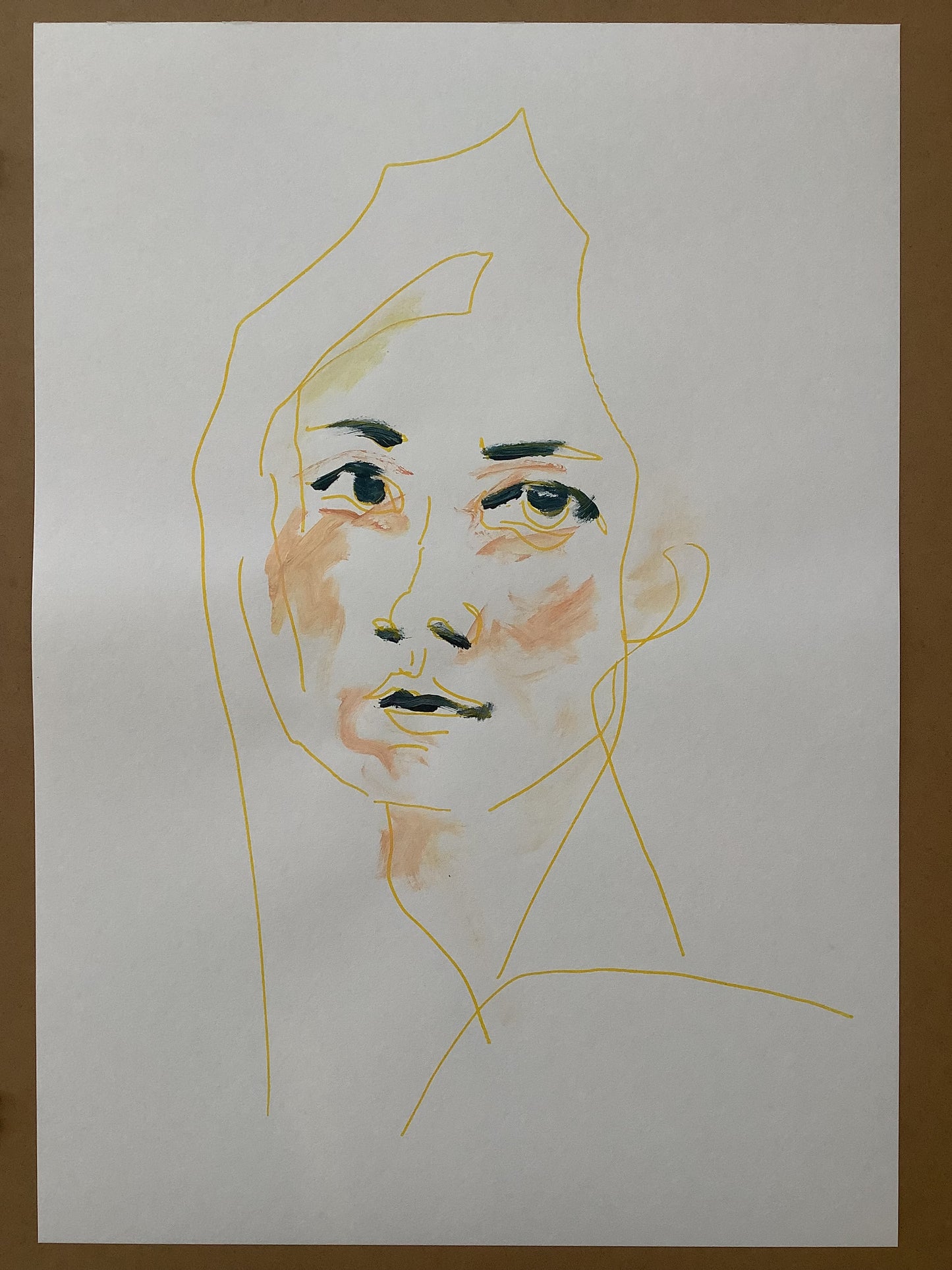Amable Noir Nr.16 - Portrait - 59cm x 42cm