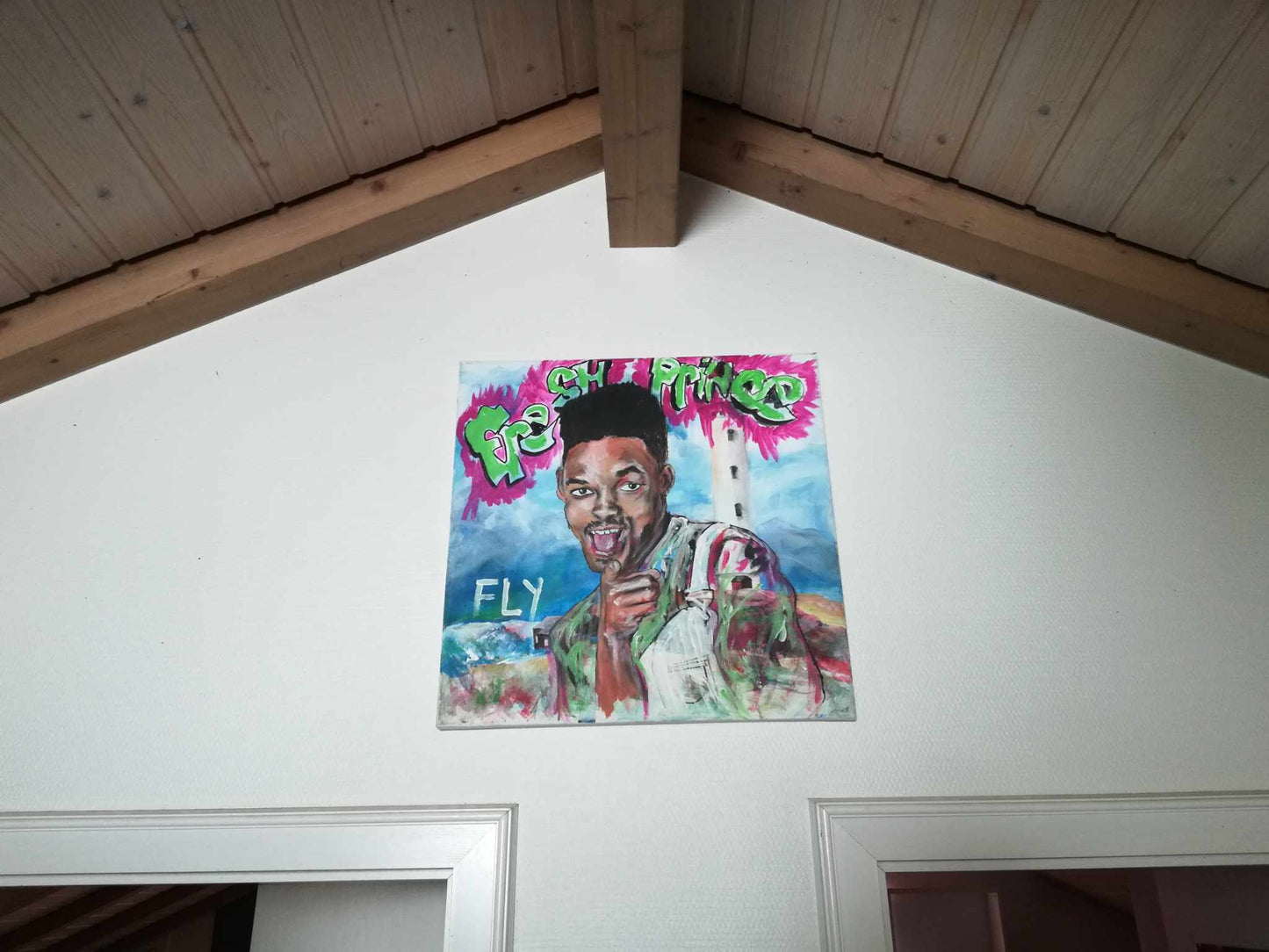 Fresh Prince of Bel Air (Will Smith) - Fly - 50cm x 50cm