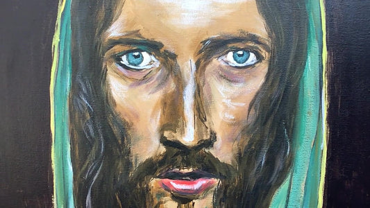 Jesus Christus - 60cm x 50cm
