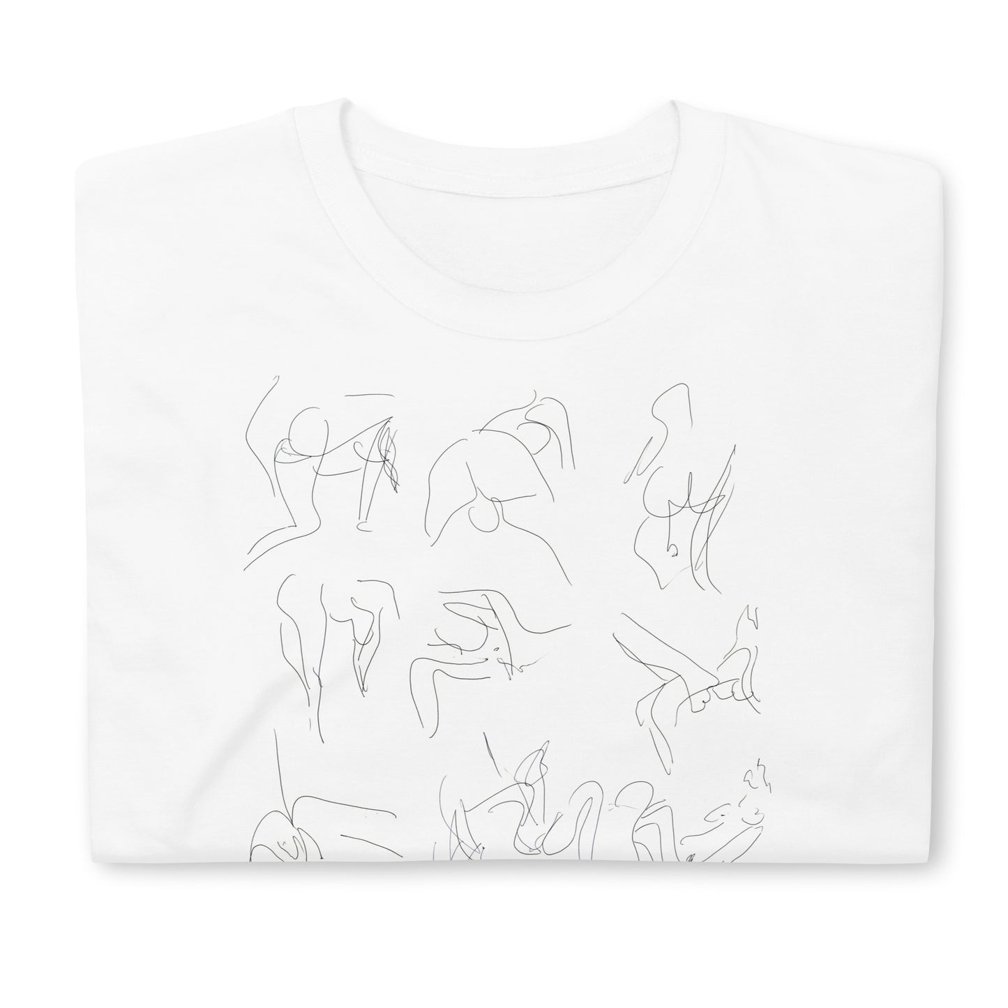 Unisex-T-Shirt Porno-Zeichnungen 2013-1
